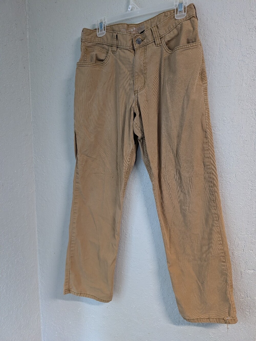 Carhartt pants 32x30 Tan Straight Leg Utility Gorpcore Work Wear Casual Relaxed